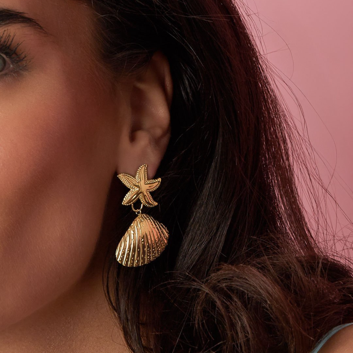 Ocean glow earrings