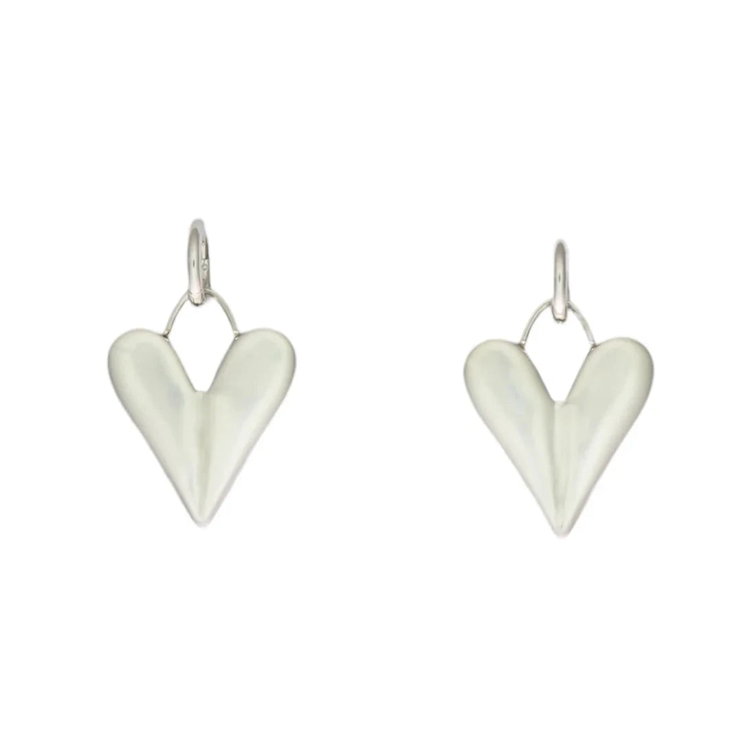 heart drop hoops