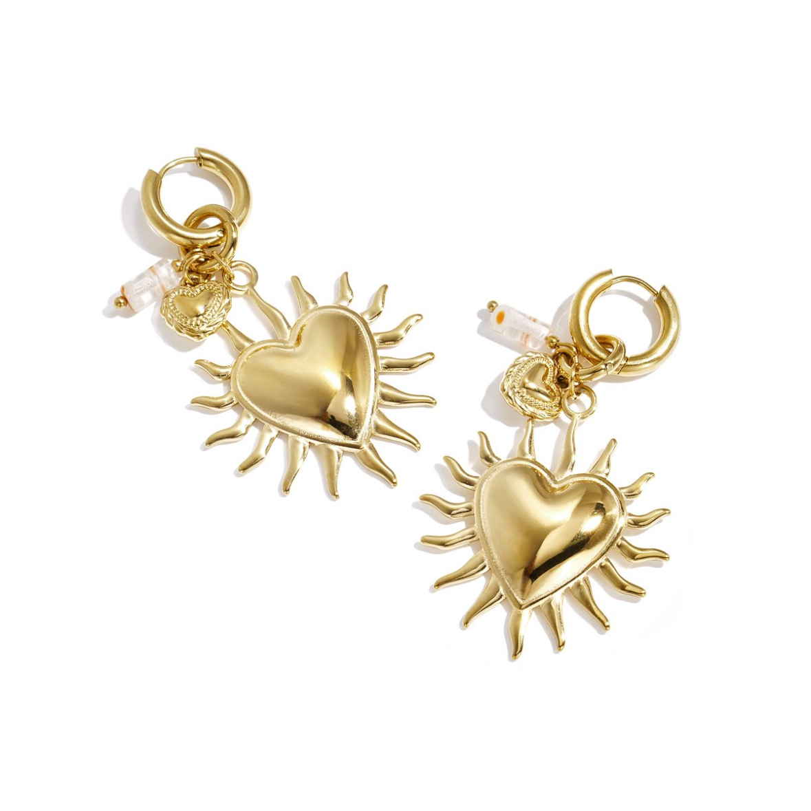 Sunny Heart earrings