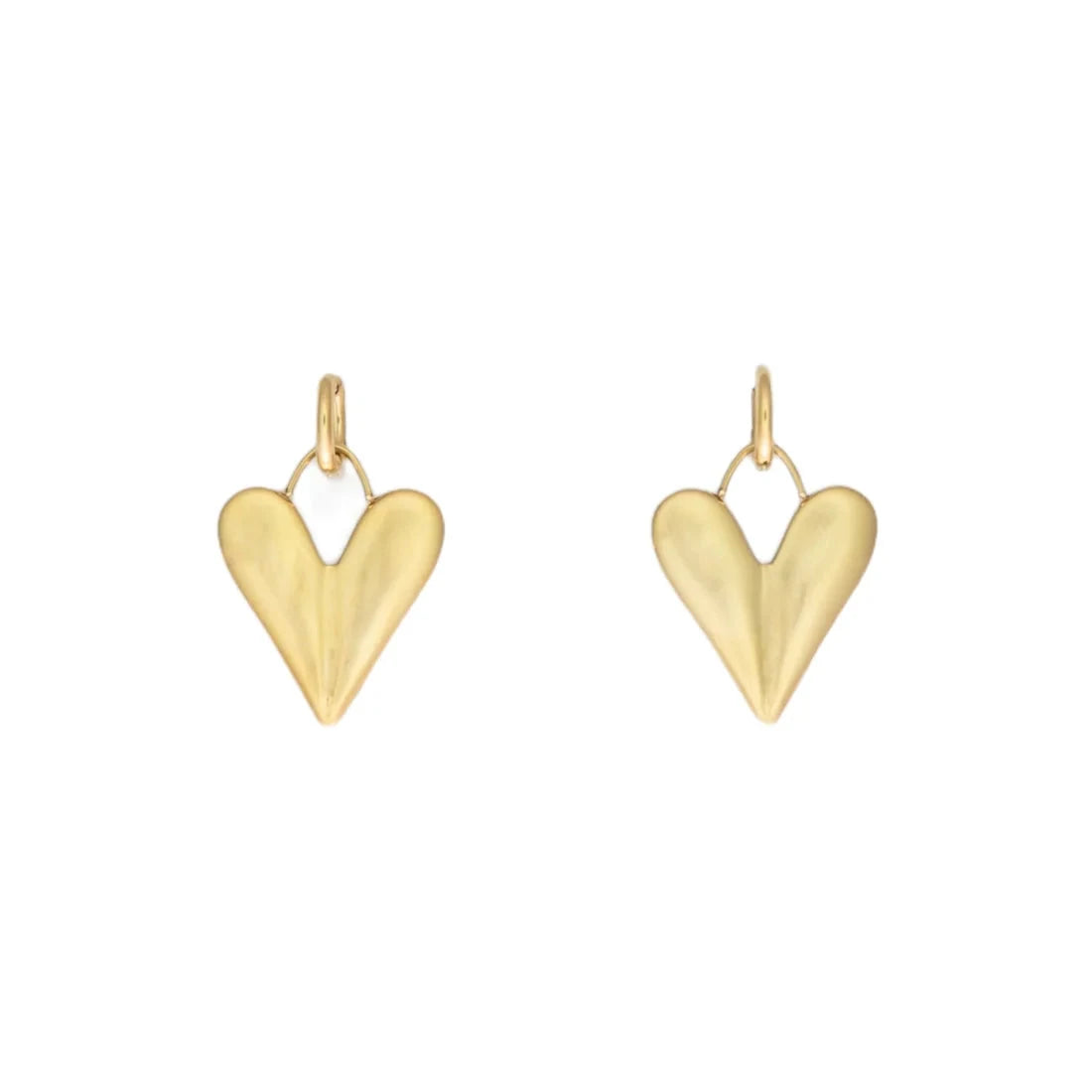 heart drop hoops